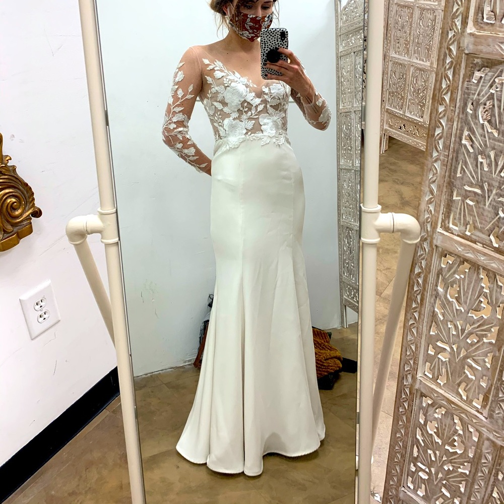 Watters Fit & Flare Rylan Gown